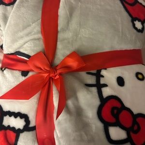Hello kitty Christmas blanket